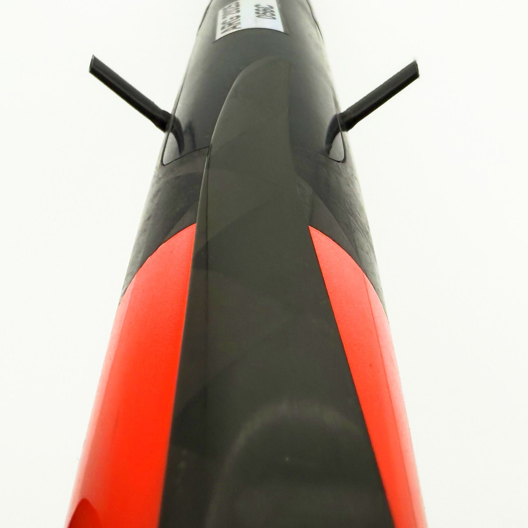 Installed front view fairings Installed front view fairings